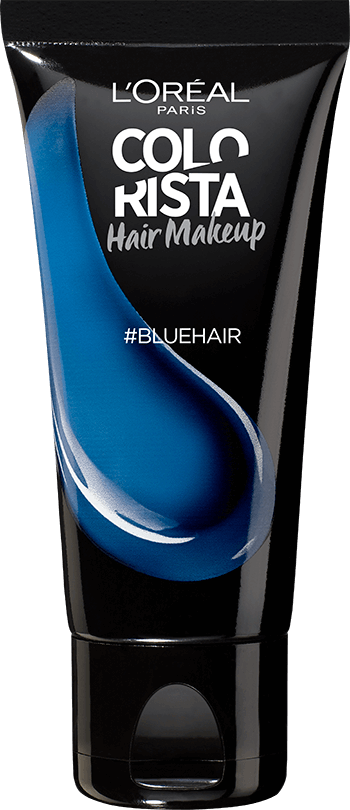 Hair Makeup Blue Temporary Brunette Hair Colour